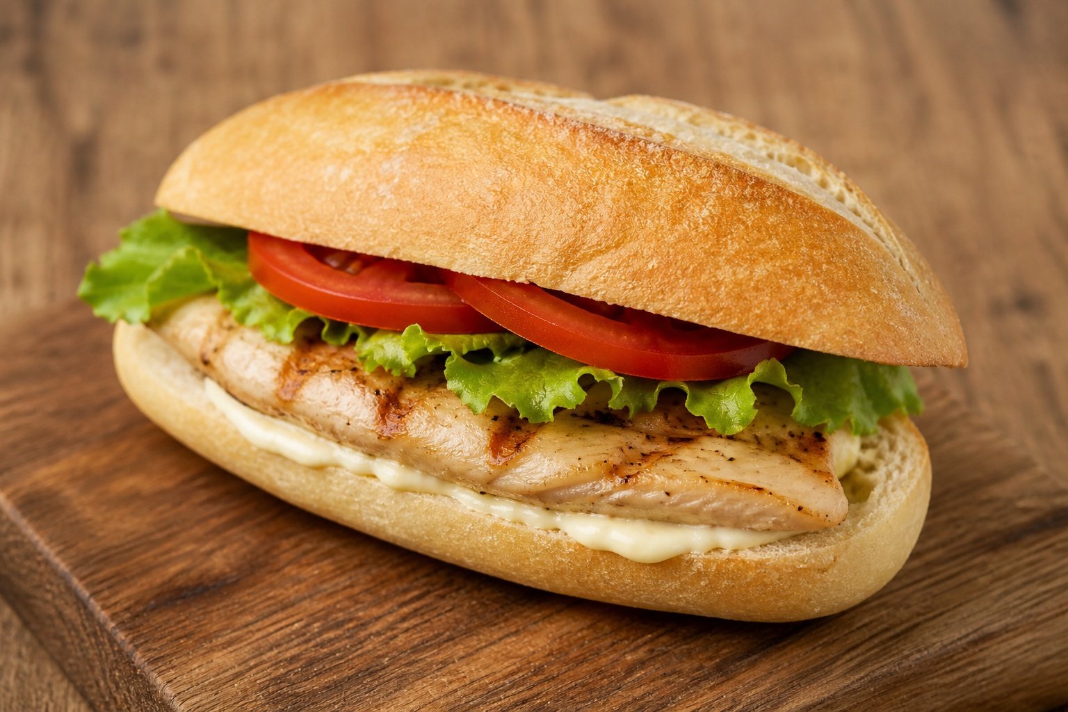 Bocadillo de pollo